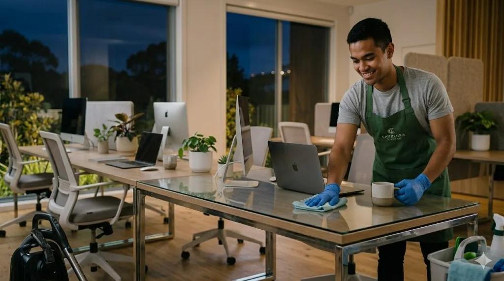 Regular cleaning contracts office result in Canberra